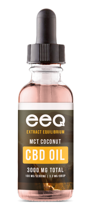 Organic 3000mg CBD Infused MCT Coconut Oil